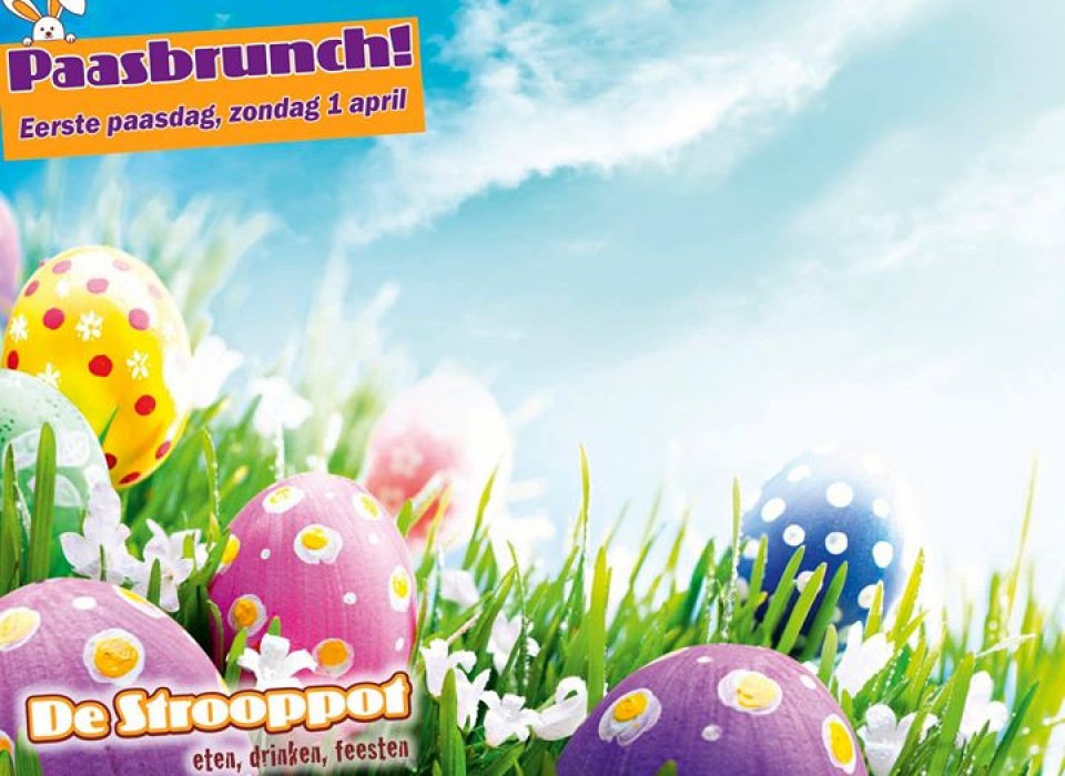 Eerste Paasdag, lekker brunchen in De St... De Strooppot