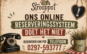 Telefonisch reserveren