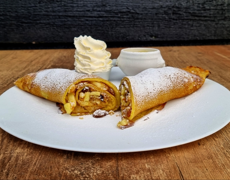 Apfelstrudel pannenkoek