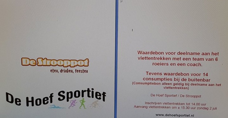 Vanavond op de veiling bij sportverenigi...