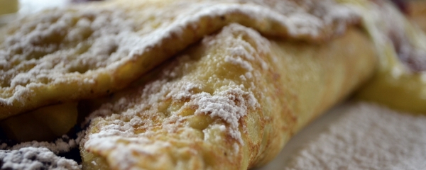 Pannekoeken eten De Strooppot